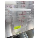 12 and 18 Qt Cambro Containers