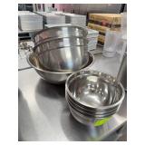 Assorted Stainless Steel Mixing Bowls
