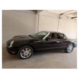 2005 FORD THUNDERBIRD BLACK - 68K MILES VIN-