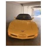 2003 CHEVY CORVETTE CONV. YELLOW 55K MILES