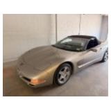 1998 CHEVY CORVETTE CONV. SILVER - 49K Miles -