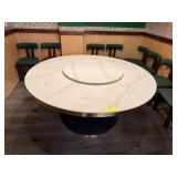 8 BURNER INDUCTION ROUND TABLE