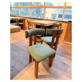 GREEN DINING CHAIR