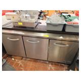 IKON SS 3 DOOR LOWBOY FREEZER