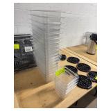 Cambro Clear Plastic Drain Pans, 1/3 Size