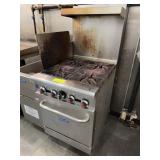 Sapphire 4 Burner Gas Range With Oven
