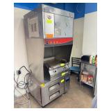 Ventless Cooking Station w Wells Exhaust, Garland