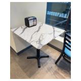 Single Base Square Table