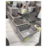 Stainless Steel Food Pans and Tools