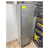 Tall Single-Door Metal Storage Cabinet