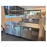 True TUC-93-HC Refrigerated Prep Table