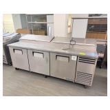 True TPP-AT2-93D-HC Refrigerated Prep Table