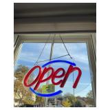 Illuminated Open Sign