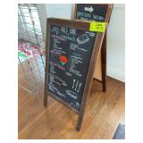 Framed Chalkboard Sandwich Boards