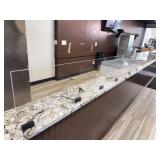Long Acrylic Sneeze Guard For Countertop