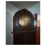 top view of clock