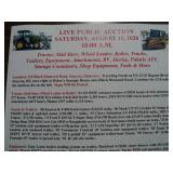 LIVE PUBLIC AUCTION