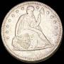 1860-O Seated Liberty Dollar AU+