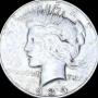 1934-S Silver Peace Dollar LIGHTLY CIRCULATED