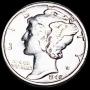 1942/1 Mercury Silver Dime XF