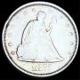 1875- S Seated Liberty Twenty Cent