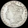 1884-CC Morgan Silver Dollar CLOSELY UNCIRCULATED