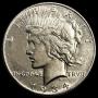 1934-S Silver Peace Dollar CLOSELY UNCIRCULATED