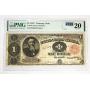 1891 US Red Seal One Dollar Bill