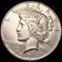 1935 Silver Peace Dollar CLOSELY UNCIRCULATED