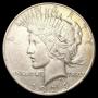 1934-D Silver Peace Dollar NEARLY UNCIRCULATED