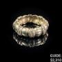 7.5 DWT Plat. Dmnd Ring Sz 6.5