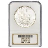 1925-S Silver Peace Dollar NGC MS62
