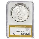 1878 7/8 TF Morgan Silver Dollar PGA MS63