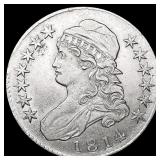 1814 Capped Bust Half Dollar CLOSELY UNCIRCULATED