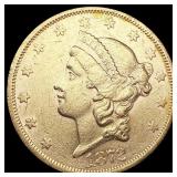 1872-S $20 Gold Double Eagle UNCIRCULATED
