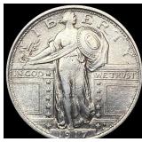 1917 T1 Standing Liberty Quarter CLOSELY