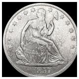 1857-O Seated Liberty Half Dollar CLOSELY