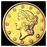 1852 Rare Gold Dollar NEARLY UNCIRCULATED