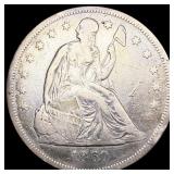 1860-O Seated Liberty Half Dollar LIGHTLY