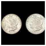 [2] Morgan Silver Dollars (1886, 1902-O)