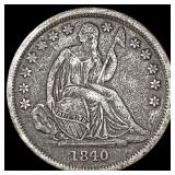 1840-O Seated Liberty Dime LIGHTLY CIRCULATED