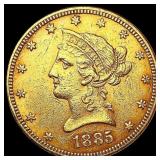 1885 $10 Gold Eagle CLOSELY UNCIRCULATED