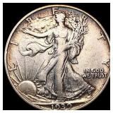1939-S Walking Liberty Half Dollar NEARLY