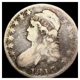 1813 Capped Bust Half Dollar NICELY CIRCULATED