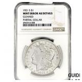 1921-S Morgan Silver Dollar NGC AU Details Mint