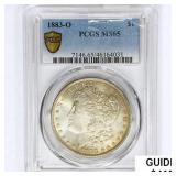 1883-O Morgan Silver Dollar PCGS MS65