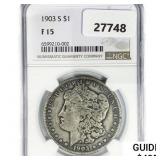 1903-S Morgan Silver Dollar NGC F15