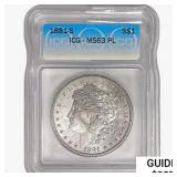 1881-S Morgan Silver Dollar ICG MS63 PL