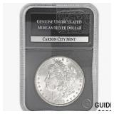 1883-CC Morgan Silver Dollar PCS GenuineUnc