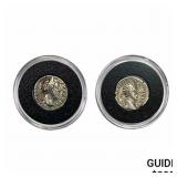 - Mark Aurelius Roman Denarius Silver Coins [2